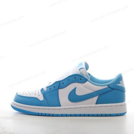 Billige Sko Herre Og Dame Nike Air Jordan 1 Low SB ‘Blå Hvid’ CJ7891-401