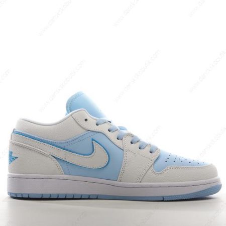 Billige Sko Herre Og Dame Nike Air Jordan 1 Low SE ‘Hvid Blå’ DV1299-104