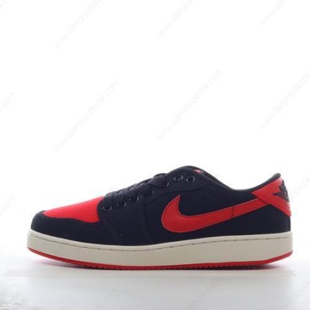 Billige Sko Herre Og Dame Nike Air Jordan 1 Retro AJKO Low ‘Sort Rød Hvid’ DX4981-006