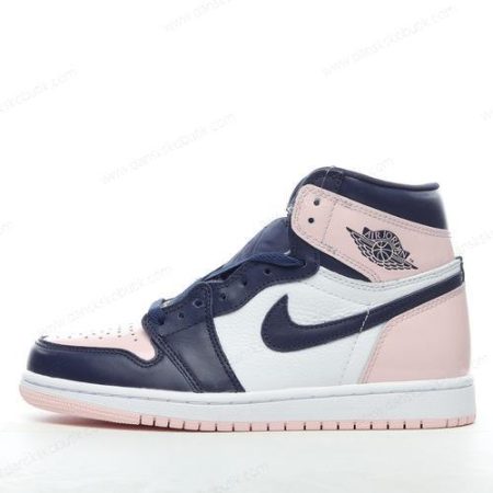 Billige Sko Herre Og Dame Nike Air Jordan 1 Retro High OG ‘Pink Hvid’ DD9335-641