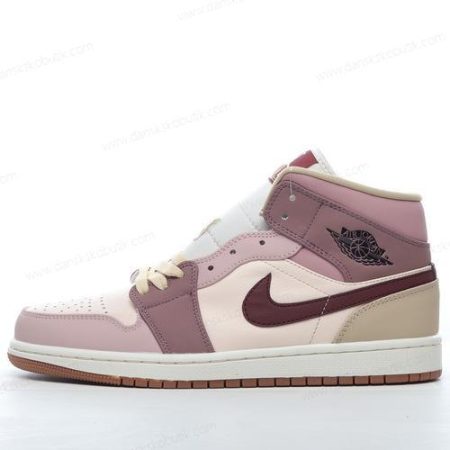 Billige Sko Herre Og Dame Nike Air Jordan 1 Retro High OG ‘Pink Hvid’ DZ5485-105