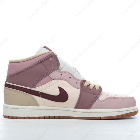 Billige Sko Herre Og Dame Nike Air Jordan 1 Retro High OG ‘Pink Hvid’ DZ5485-105