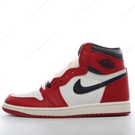 Billige Sko Herre Og Dame Nike Air Jordan 1 Retro High OG ‘Rød Hvid’ DZ5485-612