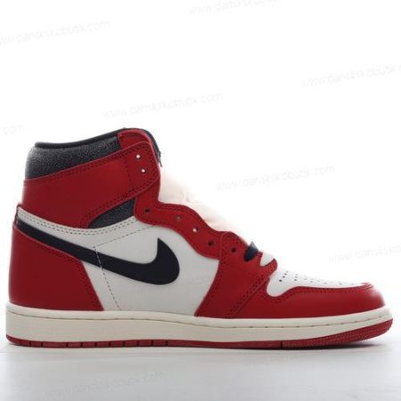 Billige Sko Herre Og Dame Nike Air Jordan 1 Retro High OG ‘Rød Hvid’ DZ5485-612