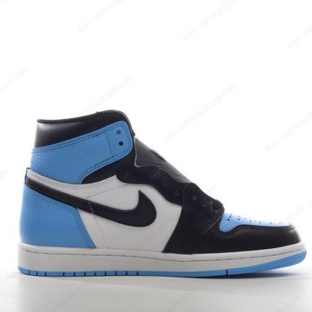 Billige Sko Herre Og Dame Nike Air Jordan 1 Retro High OG ‘Sort Hvid’ DZ5485-400