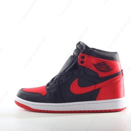 Billige Sko Herre Og Dame Nike Air Jordan 1 Retro High OG ‘Sort Rød Hvid’ FD4810-061