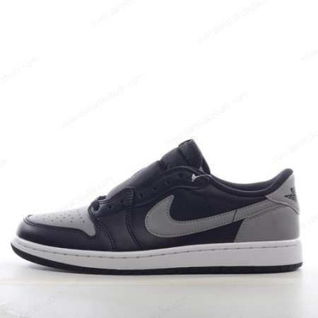 Billige Sko Herre Og Dame Nike Air Jordan 1 Retro Low ‘Sort Grå’ 709999-003