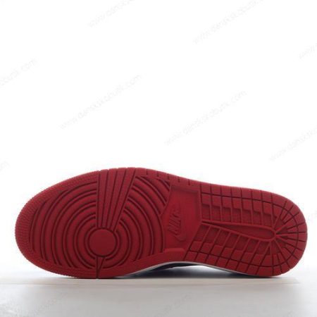 Billige Sko Herre Og Dame Nike Air Jordan 1 Retro Low ‘Sort Rød’ 709999-001