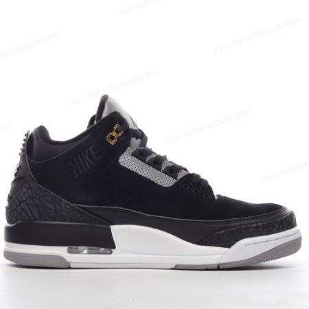 Billige Sko Herre Og Dame Nike Air Jordan 3 Retro ‘Sort Grå’ CK4348-007