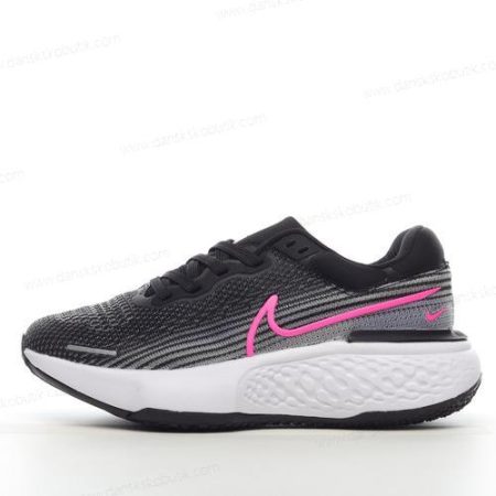 Billige Sko Herre Og Dame Nike Air ZoomX Invincible Run Flyknit ‘Sort Pink’ CT2229-003