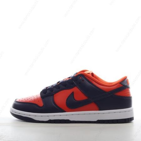 Billige Sko Herre Og Dame Nike Dunk Low ‘Orange Sort’ CU1727-800