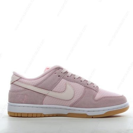 Billige Sko Herre Og Dame Nike Dunk Low ‘Pink Hvid’ DZ5318-640