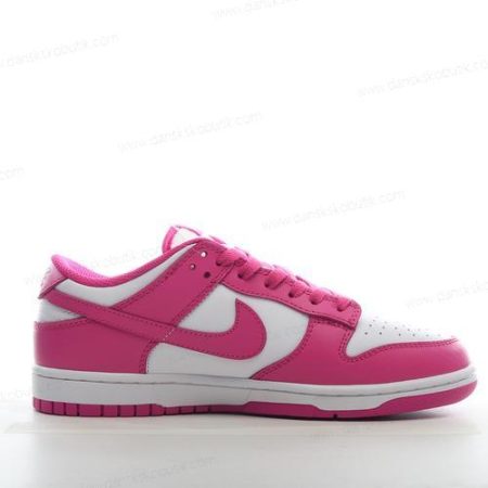 Billige Sko Herre Og Dame Nike Dunk Low ‘Pink Hvid’ FJ0704-100