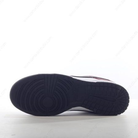 Billige Sko Herre Og Dame Nike Dunk Low ‘Rød Sort Hvid’ FZ4352-600