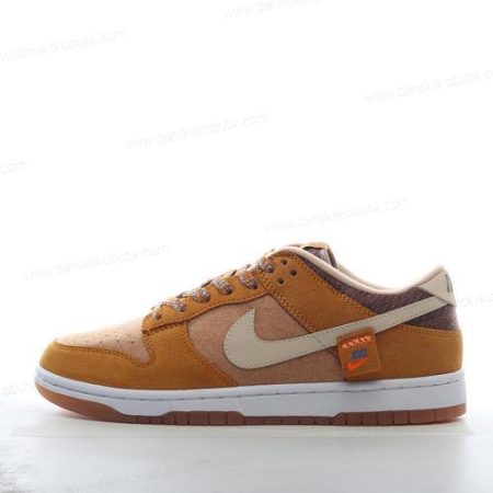 Billige Sko Herre Og Dame Nike Dunk Low SE ‘Orange Hvid’ DZ5350-288