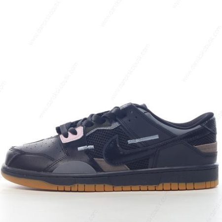 Billige Sko Herre Og Dame Nike Dunk Low Scrap ‘Sort’ DB0500-001