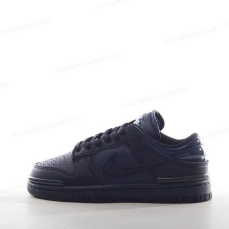 Billige Sko Herre Og Dame Nike Dunk Low Twist ‘Sort’ DZ2794-400