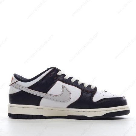 Billige Sko Herre Og Dame Nike SB Dunk Low ‘Hvid Navy’ FD8775-100