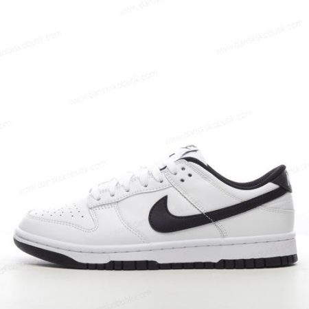 Billige Sko Herre Og Dame Nike SB Dunk Low ‘Hvid Sort’ DD1503-113