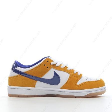 Billige Sko Herre Og Dame Nike SB Dunk Low ‘Lilla Hvid Orange’ BQ6817-800