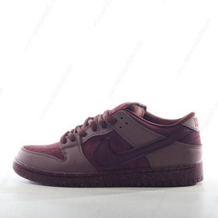 Billige Sko Herre Og Dame Nike SB Dunk Low ‘Lilla Rød’ FN0619-600