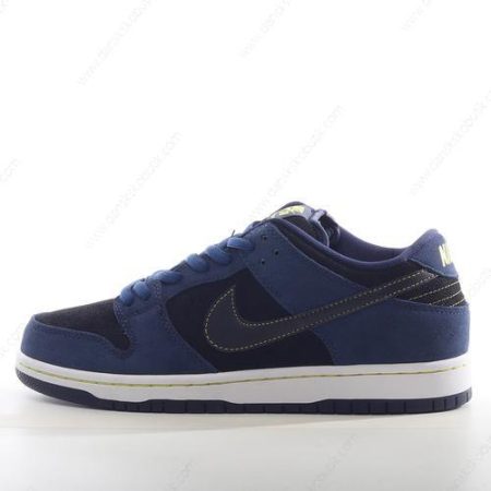 Billige Sko Herre Og Dame Nike SB Dunk Low ‘Marine Sort’ 304292-408