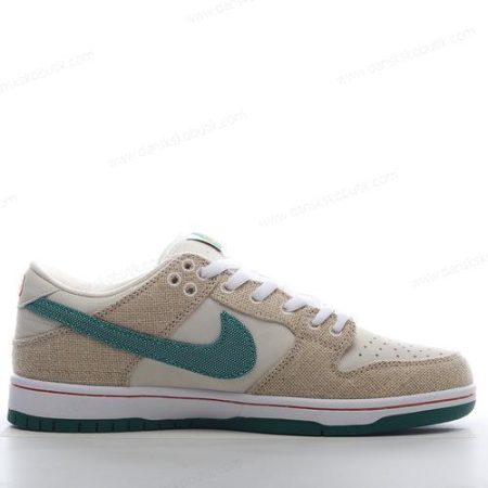 Billige Sko Herre Og Dame Nike SB Dunk Low ‘Orange Grøn Brun’ FD0860-001