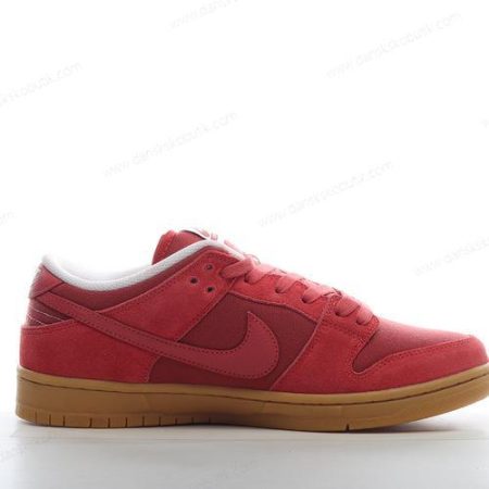 Billige Sko Herre Og Dame Nike SB Dunk Low ‘Rød’ DV5429-600