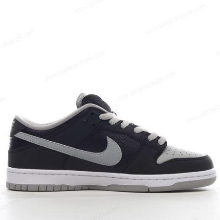 Billige Sko Herre Og Dame Nike SB Dunk Low ‘Sort Grå’ BQ6817-007